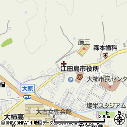 広島県江田島市大柿町大原183周辺の地図