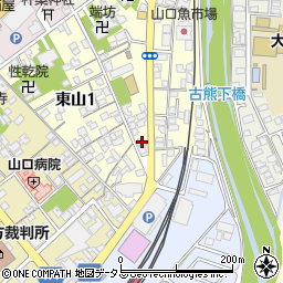 ポップス川上山口店周辺の地図