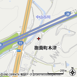 徳島県鳴門市撫養町木津100周辺の地図