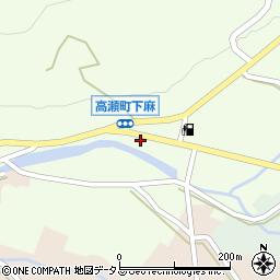香川県三豊市高瀬町下麻1057周辺の地図