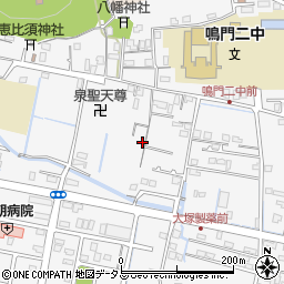 徳島県鳴門市撫養町立岩元地1周辺の地図