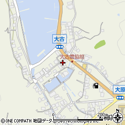 広島県江田島市大柿町大原1175-1周辺の地図