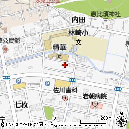 徳島県鳴門市撫養町立岩七枚257-2周辺の地図