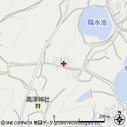 香川県三豊市高瀬町比地3441周辺の地図