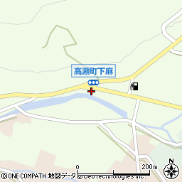 香川県三豊市高瀬町下麻1056周辺の地図
