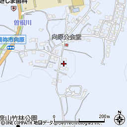 山口県美祢市大嶺町東分向原1317周辺の地図