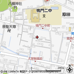 徳島県鳴門市撫養町立岩芥原32周辺の地図