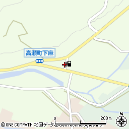 香川県三豊市高瀬町下麻1051周辺の地図