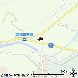 香川県三豊市高瀬町下麻1051周辺の地図