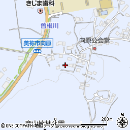 山口県美祢市大嶺町東分向原1323-3周辺の地図