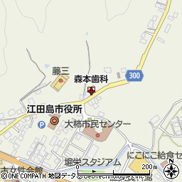 広島県江田島市大柿町大原483周辺の地図