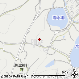 香川県三豊市高瀬町比地3435周辺の地図