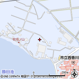 香川県三豊市高瀬町比地中2888周辺の地図