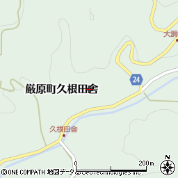 長崎県対馬市厳原町久根田舎764周辺の地図