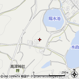 香川県三豊市高瀬町比地3433周辺の地図