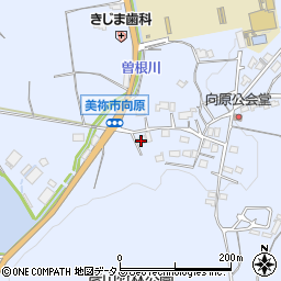 山口県美祢市大嶺町東分向原1332周辺の地図