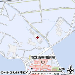 香川県三豊市高瀬町比地中2643周辺の地図