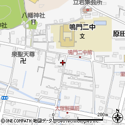 徳島県鳴門市撫養町立岩芥原7周辺の地図