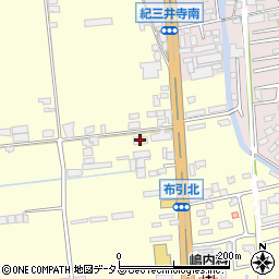 日本年金機構和歌山第２宿舎周辺の地図