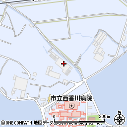 香川県農業協同組合　高瀬カントリーエレベーター周辺の地図