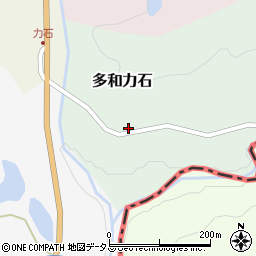 香川県さぬき市多和力石16周辺の地図
