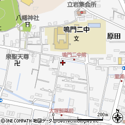 徳島県鳴門市撫養町立岩芥原22周辺の地図