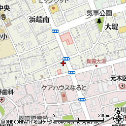 徳島県鳴門市撫養町斎田浜端南159周辺の地図