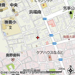 徳島県鳴門市撫養町斎田岩崎49周辺の地図
