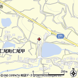 香川県三豊市仁尾町仁尾甲818周辺の地図