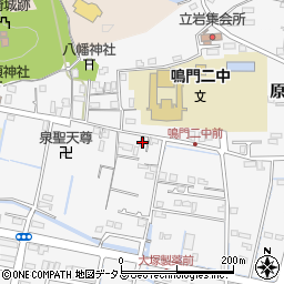 徳島県鳴門市撫養町立岩芥原13周辺の地図