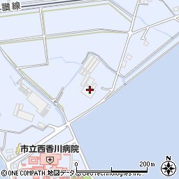 香川県三豊市高瀬町比地中2604周辺の地図