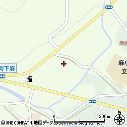 香川県三豊市高瀬町下麻1186周辺の地図