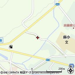 香川県三豊市高瀬町下麻1021周辺の地図
