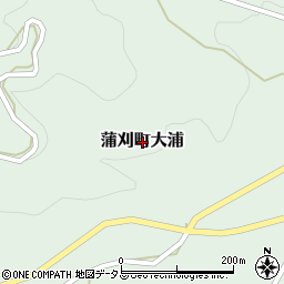 広島県呉市蒲刈町大浦周辺の地図
