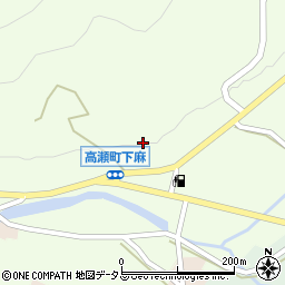 香川県三豊市高瀬町下麻1008周辺の地図