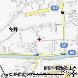 和歌山県和歌山市冬野1346-2周辺の地図
