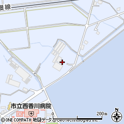 香川県三豊市高瀬町比地中2599周辺の地図