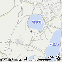 香川県三豊市高瀬町比地2334周辺の地図