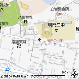 徳島県鳴門市撫養町立岩内田140-1周辺の地図