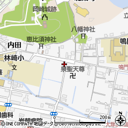 徳島県鳴門市撫養町立岩元地11-1周辺の地図