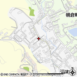 山口県山口市錦町周辺の地図