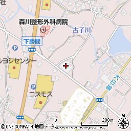 香川県三豊市高瀬町下勝間1582-2周辺の地図