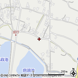 香川県三豊市高瀬町比地989周辺の地図