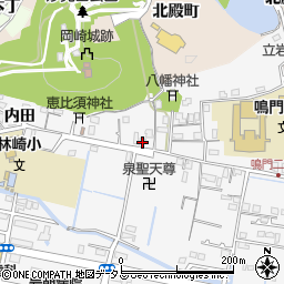 徳島県鳴門市撫養町立岩内田110周辺の地図
