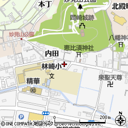 徳島県鳴門市撫養町立岩内田90-2周辺の地図