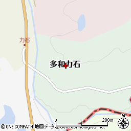 香川県さぬき市多和力石周辺の地図