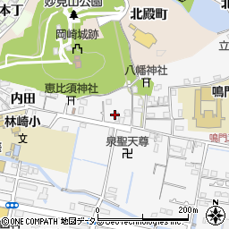 徳島県鳴門市撫養町立岩内田106周辺の地図