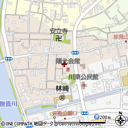 徳島県鳴門市撫養町林崎周辺の地図