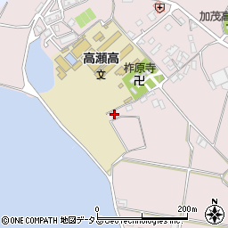 香川県三豊市高瀬町下勝間2071-1周辺の地図