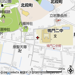 徳島県鳴門市撫養町立岩内田166周辺の地図